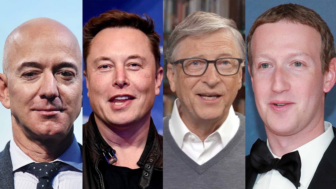 There's Rich, And There's Jeff Bezos Rich: Meet The World's  Centibillionaires : NPR