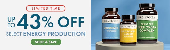Get up to 43% Off on Select Energy Production