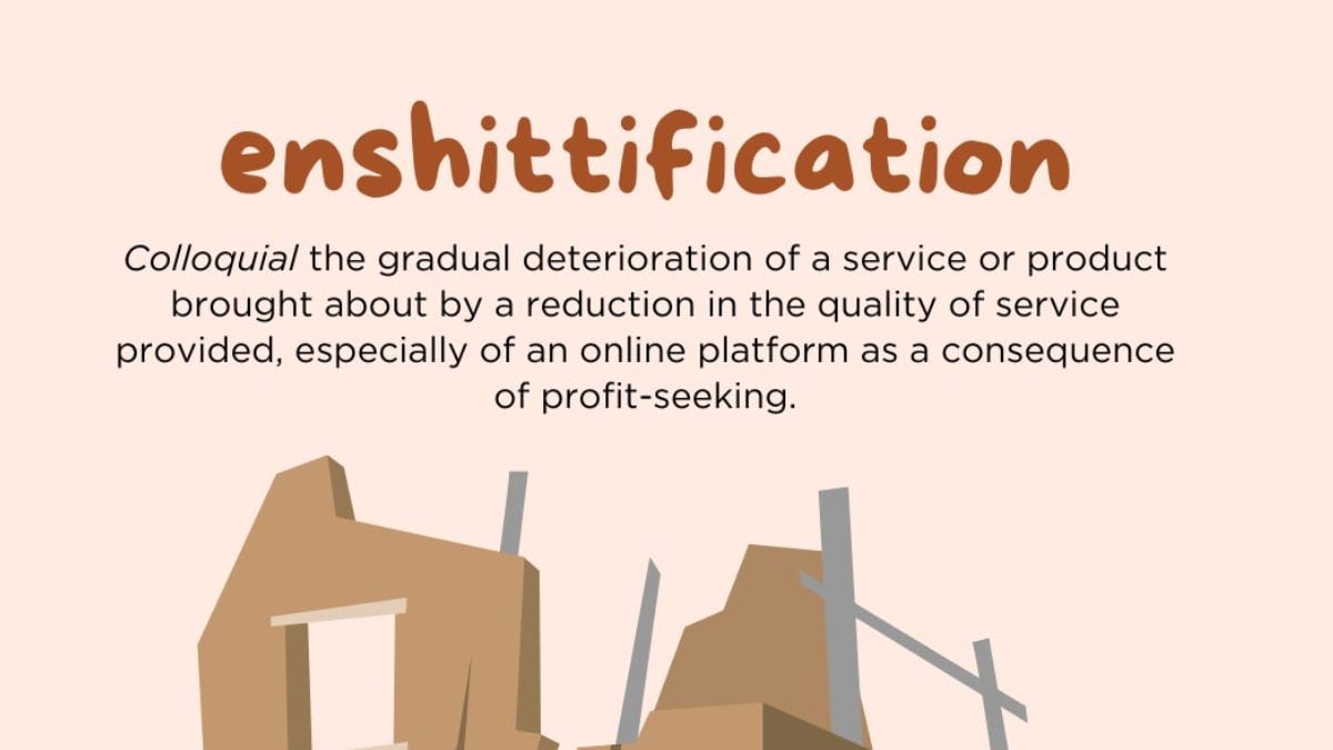 Enshittification' Declared Word Of The Year By Australia's Macquarie  Dictionary - News18