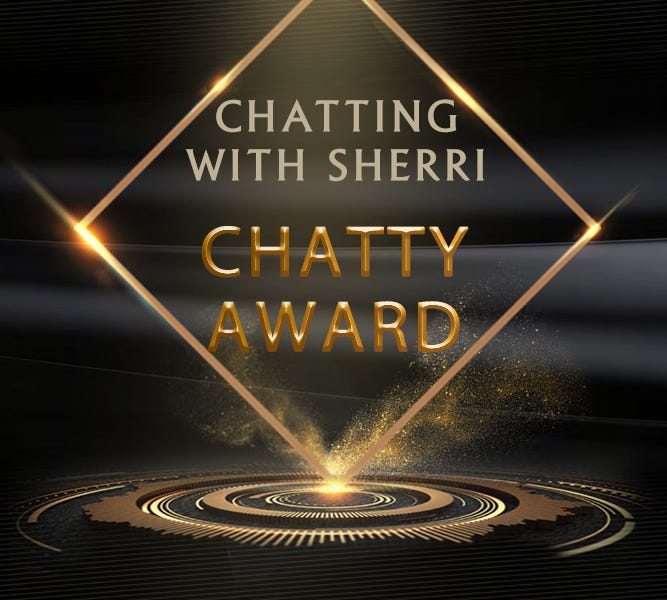 The end of Chatting With Sherri - by sherri rabinowitz