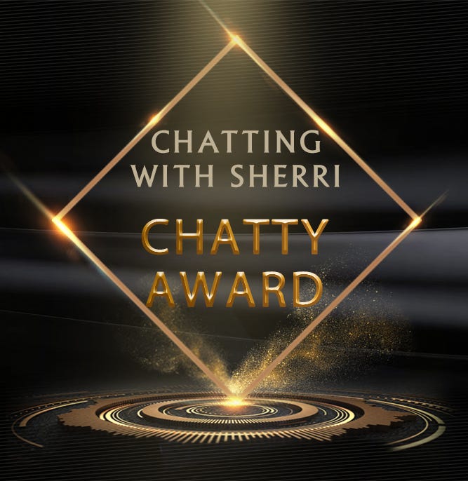 Sherrie Rabinowitz The end of Chatting With Sherri - by sherri rabinowitz
