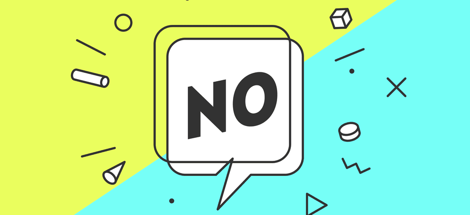 WE SAY NO.