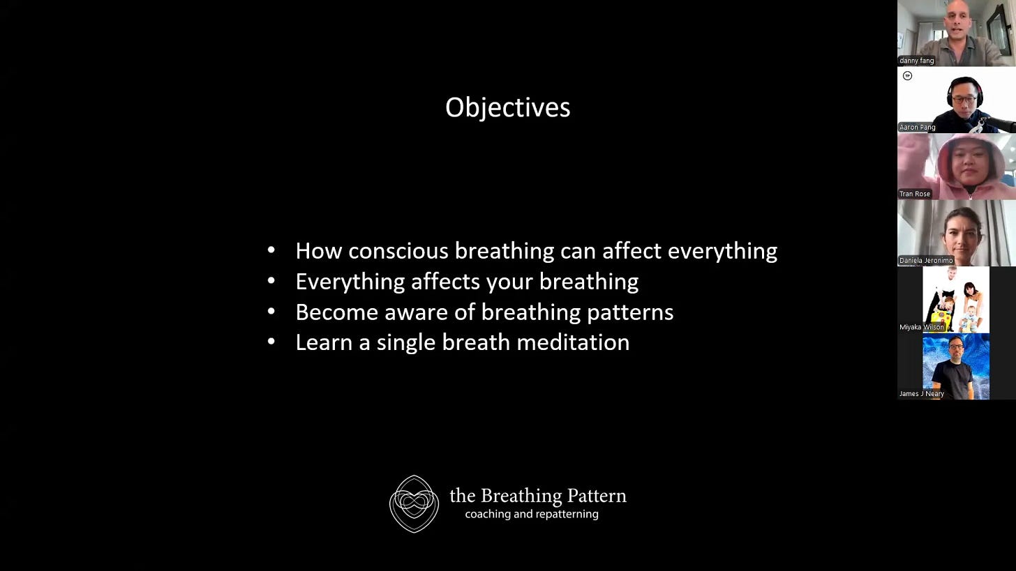 Natural breathing pattern of a baby Natural breathing pattern of a baby