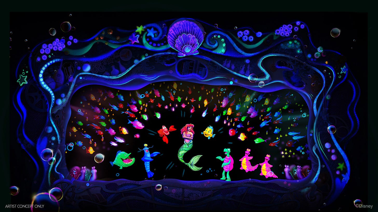 “The Little Mermaid – A Musical Adventure” Rendering “The Little Mermaid – A Musical Adventure” Rendering