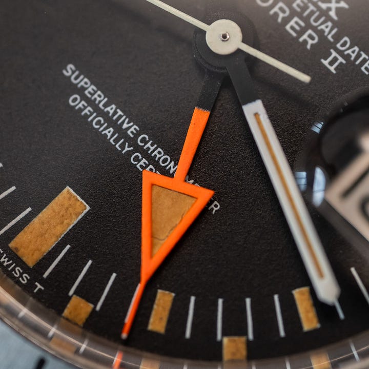 vintage rolex 1655 explorer ii