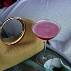 FOR THE LADY, PERHAPS A DRINK... AND A BAG?