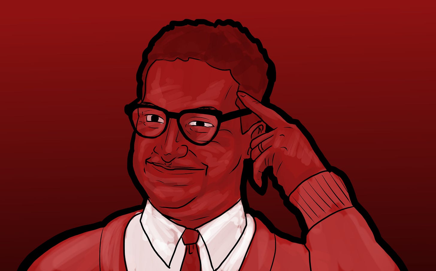 Artistic image of Randy Quaid's character, Nick, from the Parents movie.