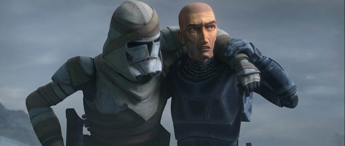 TV Review / Recap - Crosshair Partners with Another Disgruntled Clone in "Star Wars: The Bad Batch" - "The Outpost" - LaughingPlace.com TV Review / Recap - Crosshair Partners with Another Disgruntled Clone in "Star Wars: The Bad Batch" - "The Outpost" - LaughingPlace.com
