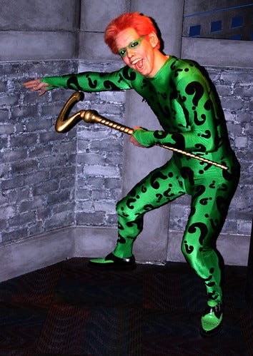 WAX MUSEUM RIDDLER WAX MUSEUM RIDDLER