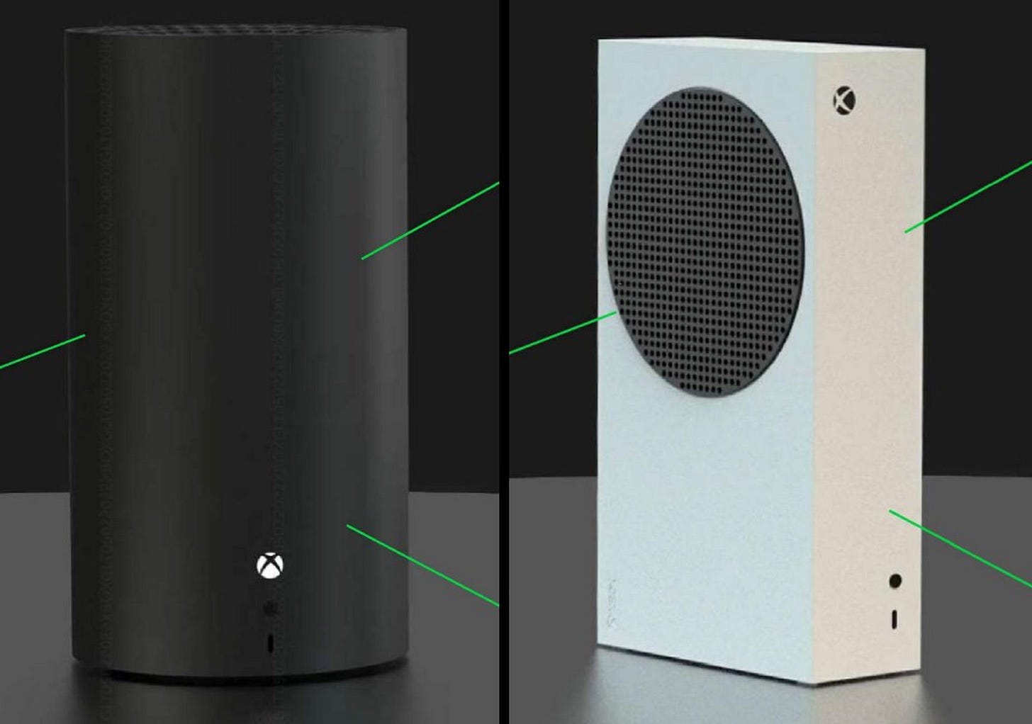 Microsoft’s leaked consoles.
