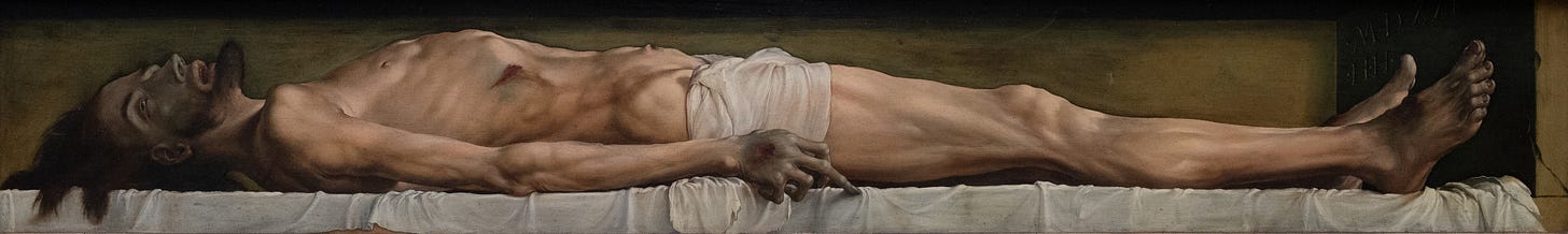 File:Holbein — Dead Christ.jpg - Wikimedia Commons