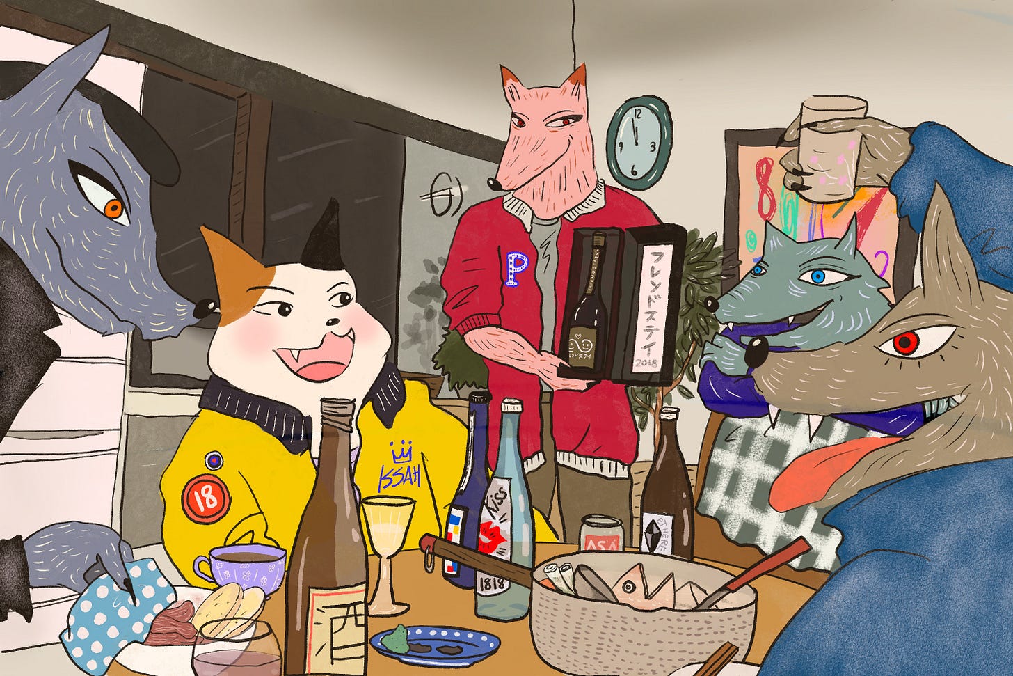 Wolf Night at Yoichi's