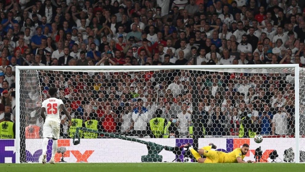 Eurocopa 2024: Donnarumma no sabía que era campeón cuando paró el penalti a  Saka | Marca
