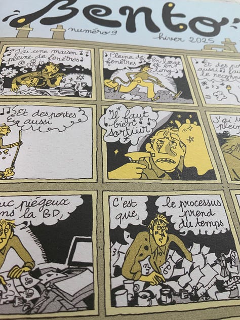 Images du fanzine bento