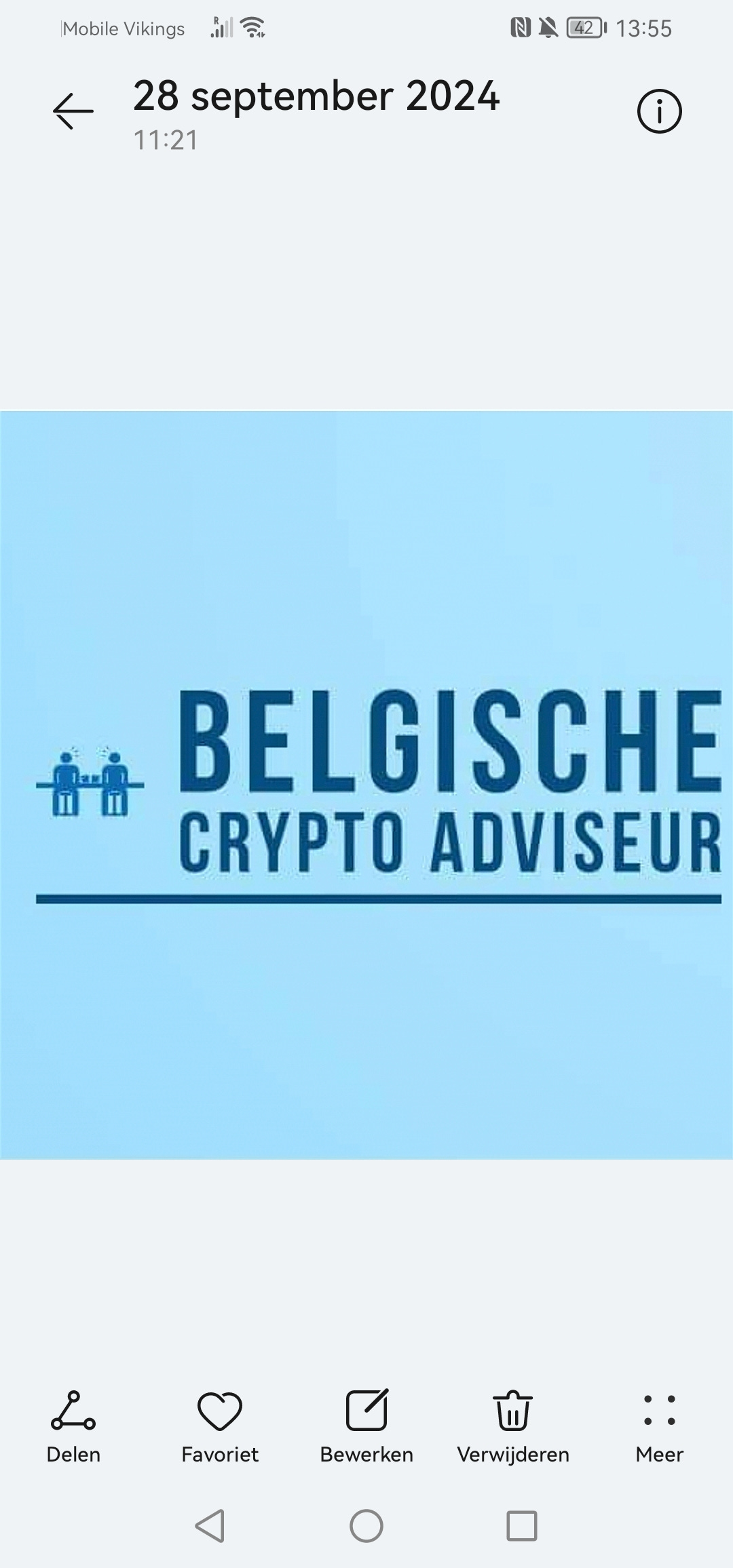 Cryptomunten analyse, België