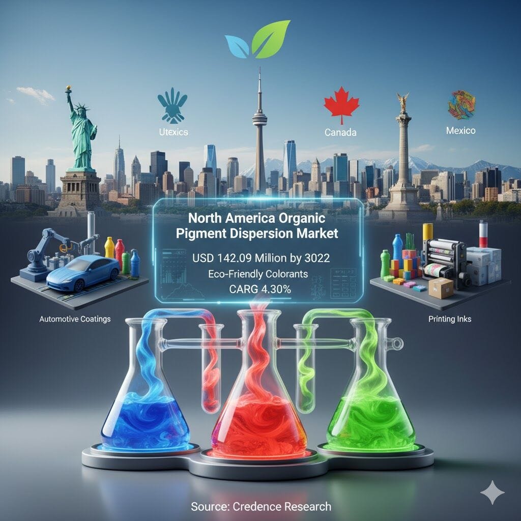 North America Organic Pigment Dispersion Market