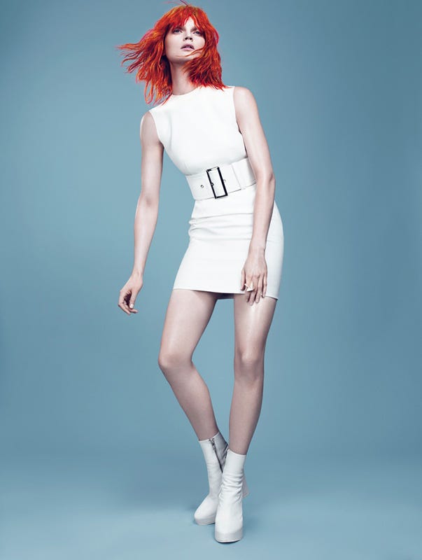 Guinevere Van Seenus by Mert & Marcus for Interview