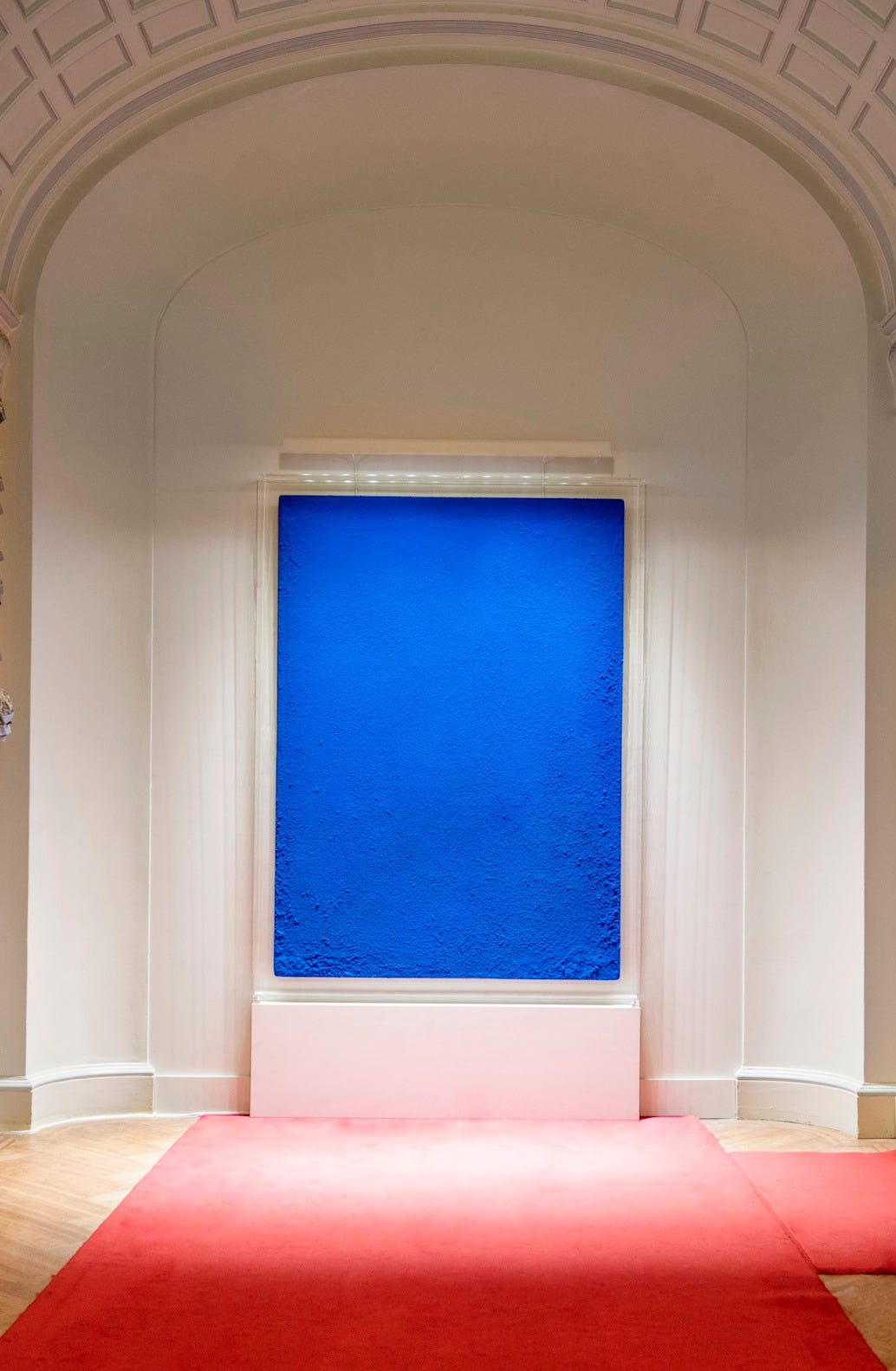 Yves Klein exhibition at Blenheim Palace, 2018