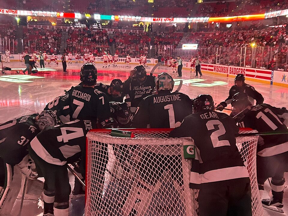 File:Michigan State Spartans at Wisconsin Badgers men's hockey IMG 9605.jpg