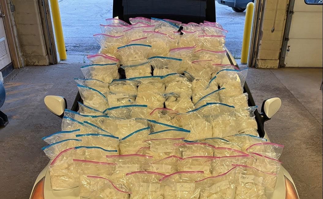 South Dakota troopers score largest meth bust ever after 'non-citizen' stopped in Sturgis