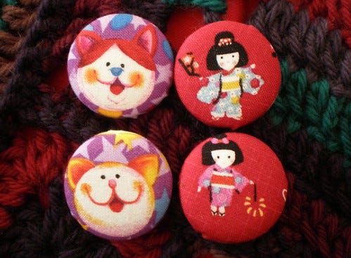 Fabric Covered Buttons Fabric Covered Buttons