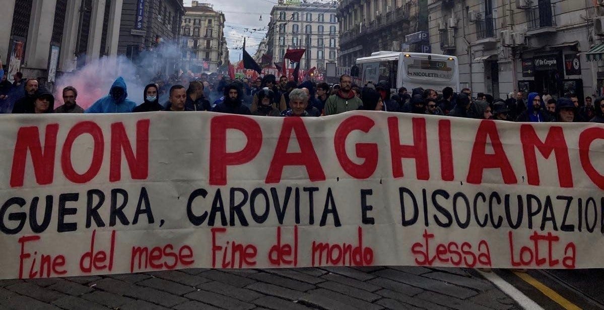 Giù le armi, su i salari/ Napoli si mobilita per la pace e contro il carovita: «Russia- Ucraina, sedetevi tutti intorno a un tavolo per la pace» - il mondo di suk Giù le armi, su i salari/ Napoli si mobilita per la pace e contro il carovita: «Russia- Ucraina, sedetevi tutti intorno a un tavolo per la pace» - il mondo di suk