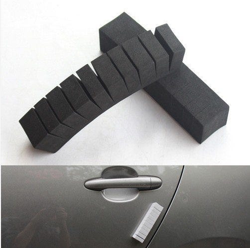 Foam car door protectors. Photo credit: 