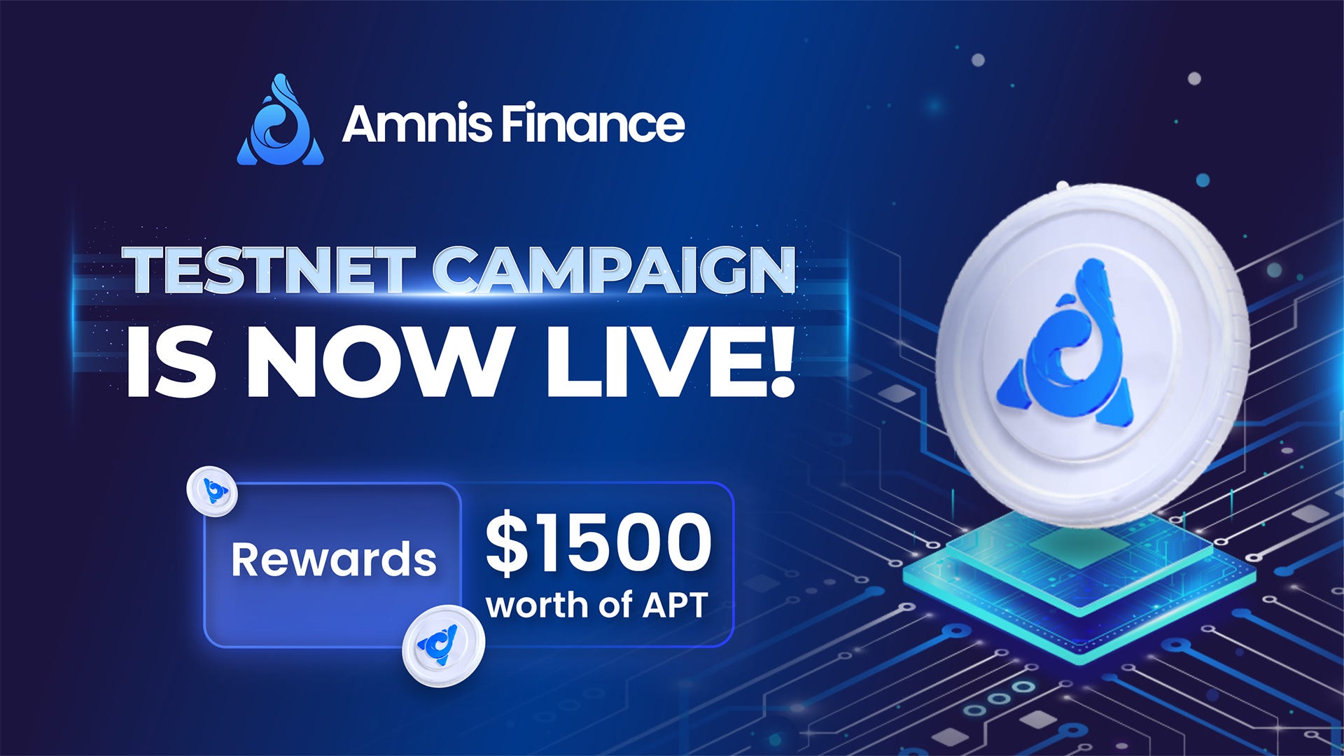 AMNIS FINANCE TESTNET CAMPAIGN GUIDE - STEP BY STEP