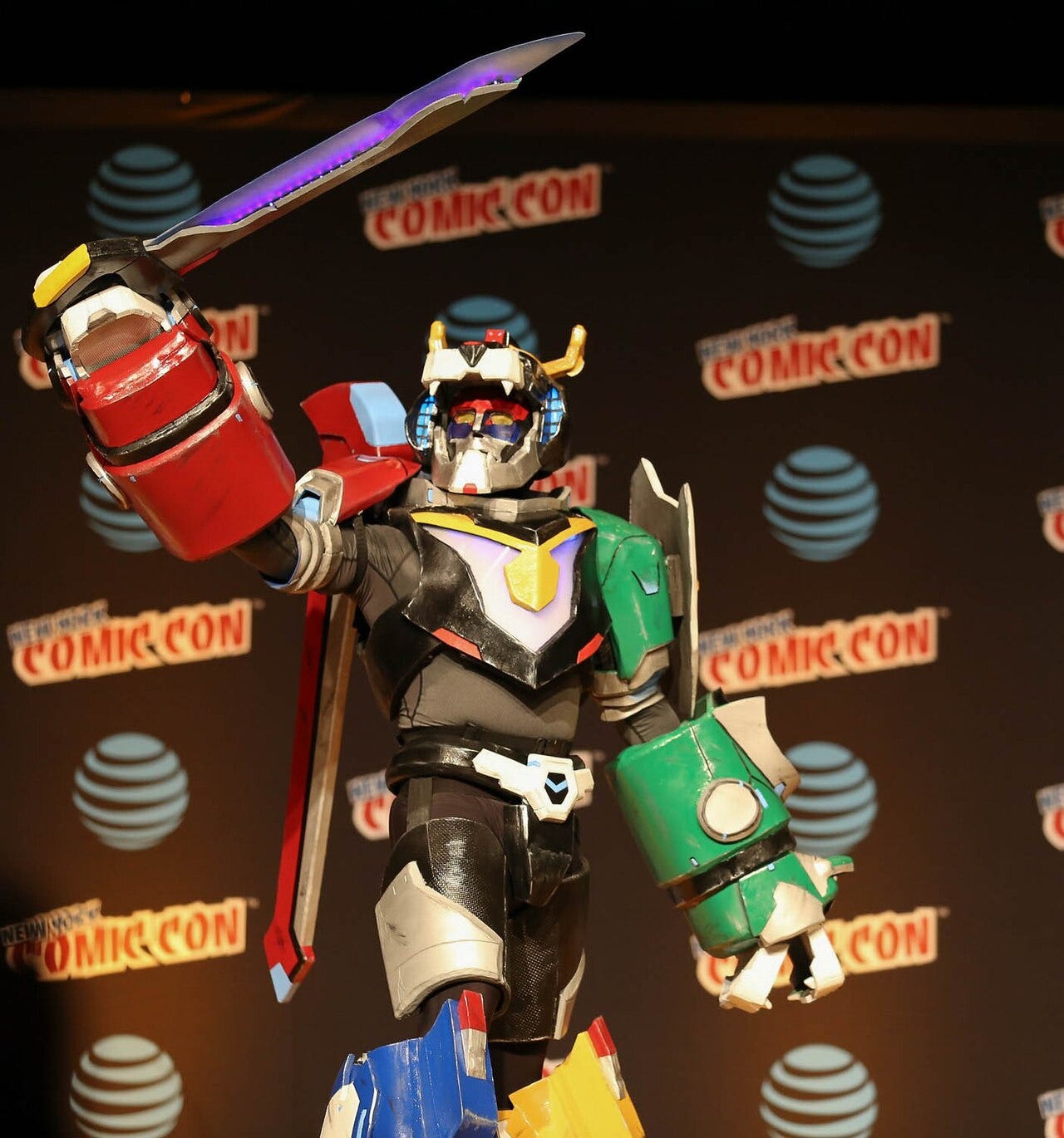Katsushi Murakami — Voltron: Legendary Defender cosplay at New York Comic Con 2016, photo by Richie S / CC BY 2.0 (Wikimedia Commons) Katsushi Murakami — Voltron: Legendary Defender cosplay at New York Comic Con 2016, photo by Richie S / CC BY 2.0 (Wikimedia Commons)