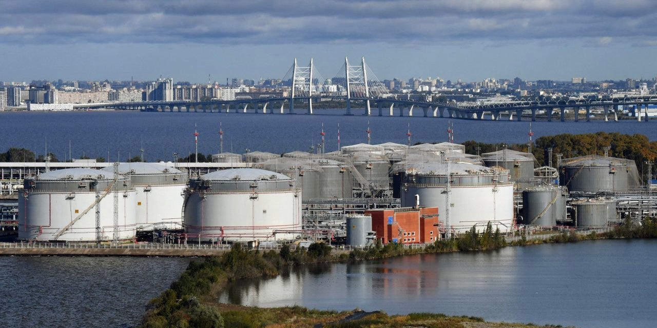 Ukraine Is Starving Russia of Oil - WSJ