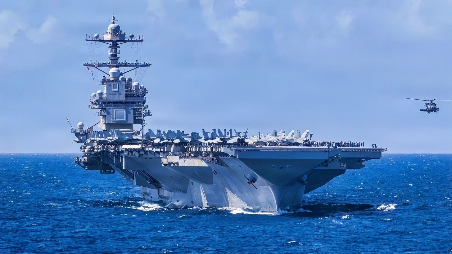 Supercarrier Surge: The U.S. Navy Will Soon Double Ford-Class Aircraft ...
