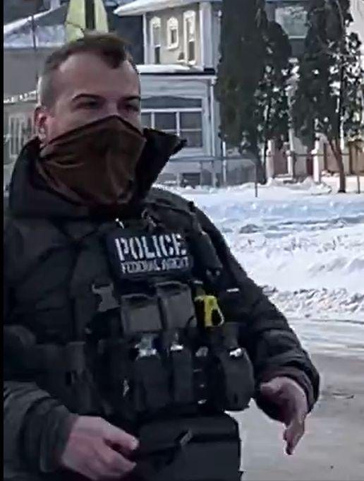 Suspected border agent