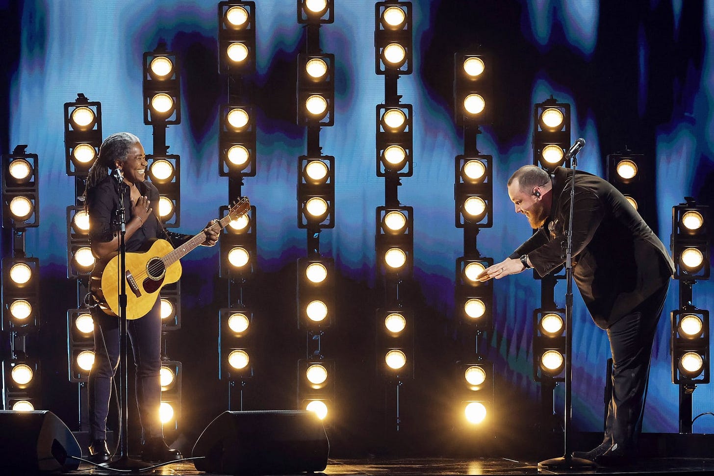 Luke Combs Gives 'Sincerest Thanks' to Tracy Chapman For Grammy Awards  Performance