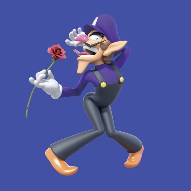 I'm just pointing out that we still have no idea what this official artwork  for Waluigi is for. It's never been used for any game yet... what if on the  off-chance this