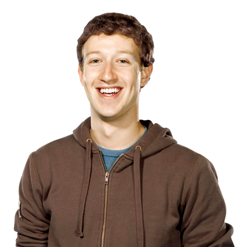 Mark Zuckerberg PNG transparent image download, size: 500x490px