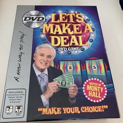 Vintage 'Let's Make A Deal' DVD Game Complete With Instructions And  Guessing Pad | eBay