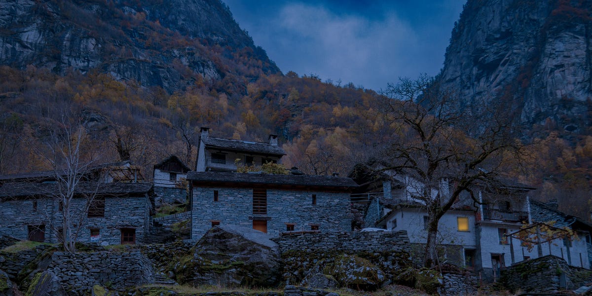 Blues in the Italian Swiss Alps