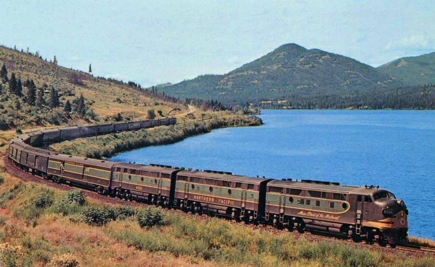 North Coast Limited" (Train): Consist, Schedule, Colors