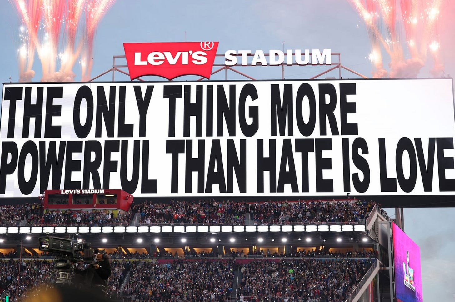 Bad Bunny's Halftime Show Reminded Us of the America We're Fighting For.