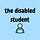 the disabled student