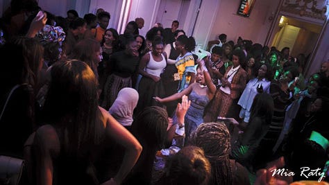 A gathering of over 3,000 Afroswedes Black-centered events, celebrating Black beauty, identity, and community in Sweden. Attendees include Black Swedes of all shades, embracing joy, culture, and self-affirmation beyond societal limitations