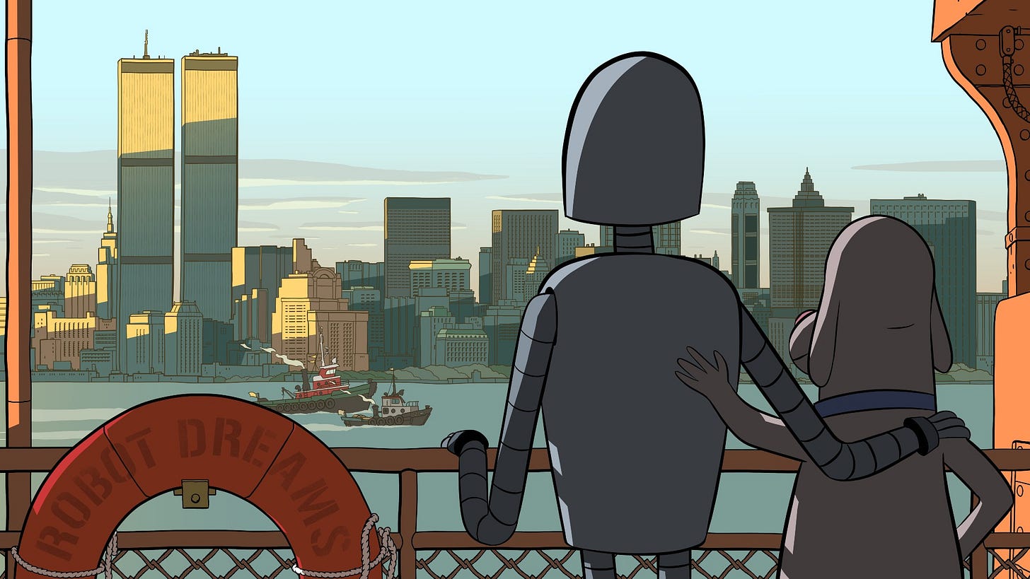 Eugenio Alcaíno on X: "Detalle de un frame de la película de animación Robot  Dreams dirigida por Pablo Berger. https://t.co/VBCkC3uJ3P" / X