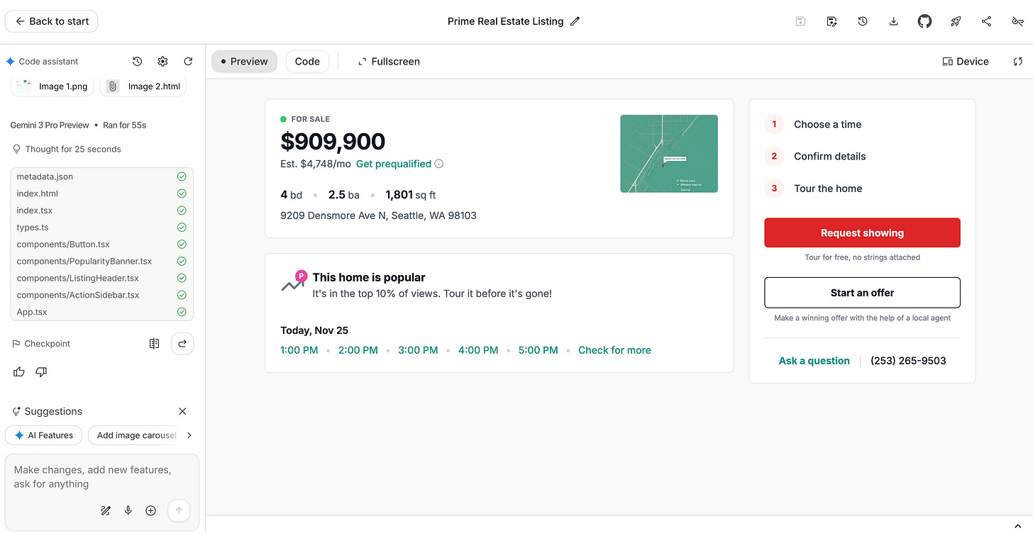 Vibe Coding with Google AI Studio - by Xinran Ma
