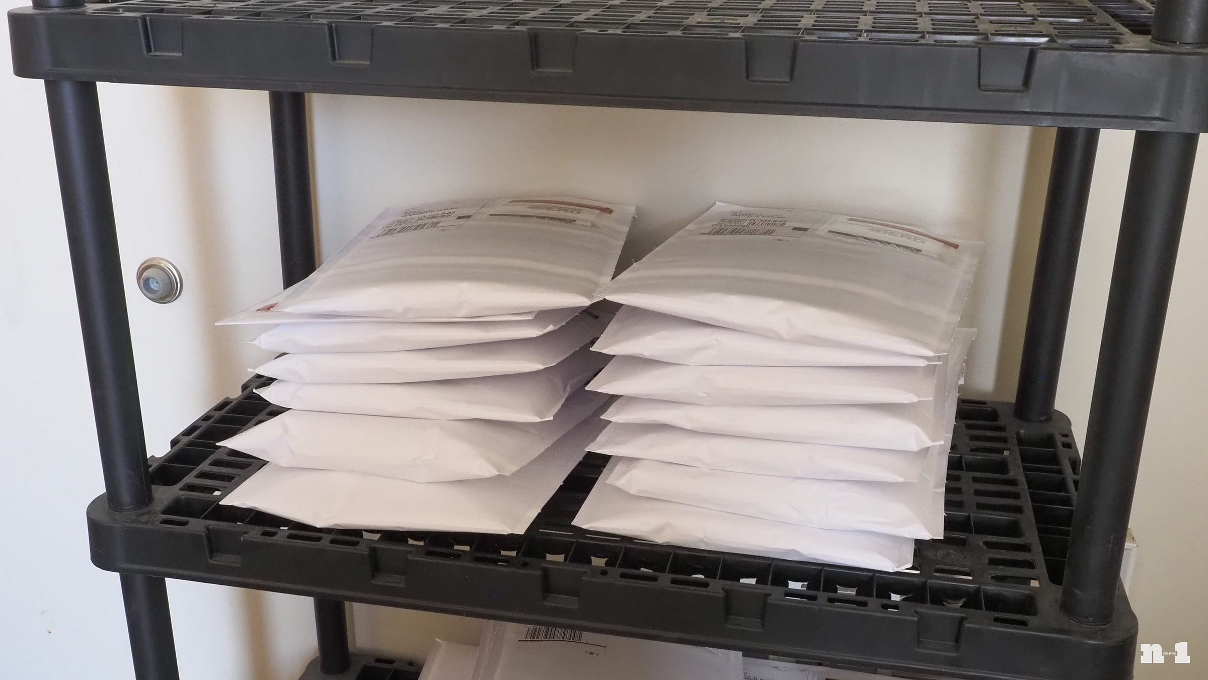 Berd Spokes in padded envelopes