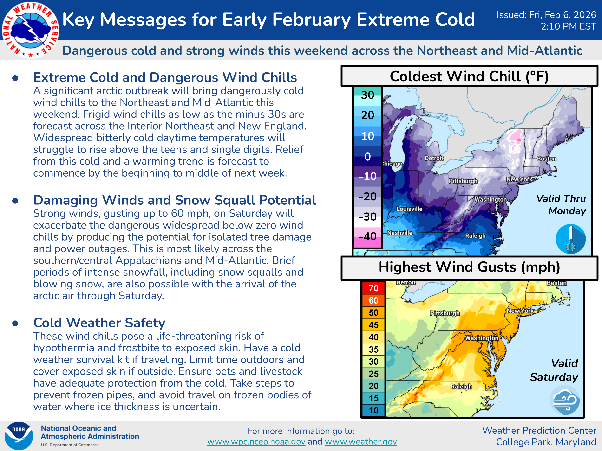 Another bitterly cold weekend for the Northeast and Mid-Atlantic ...