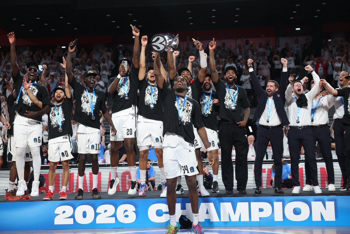 FINAL!: JL Bourg🇨🇵 73 - Besiktas🇹🇷 71. #EuroCup. La Final🏆. ▶️JL  Bourg🇨🇵: 2-0 !JL Bourg🇨🇵 campeon de la #EuroCup 2025/26, campeon por  PRIMERA vez en TODA su historia!. 🏆🏀 DATO | 18°