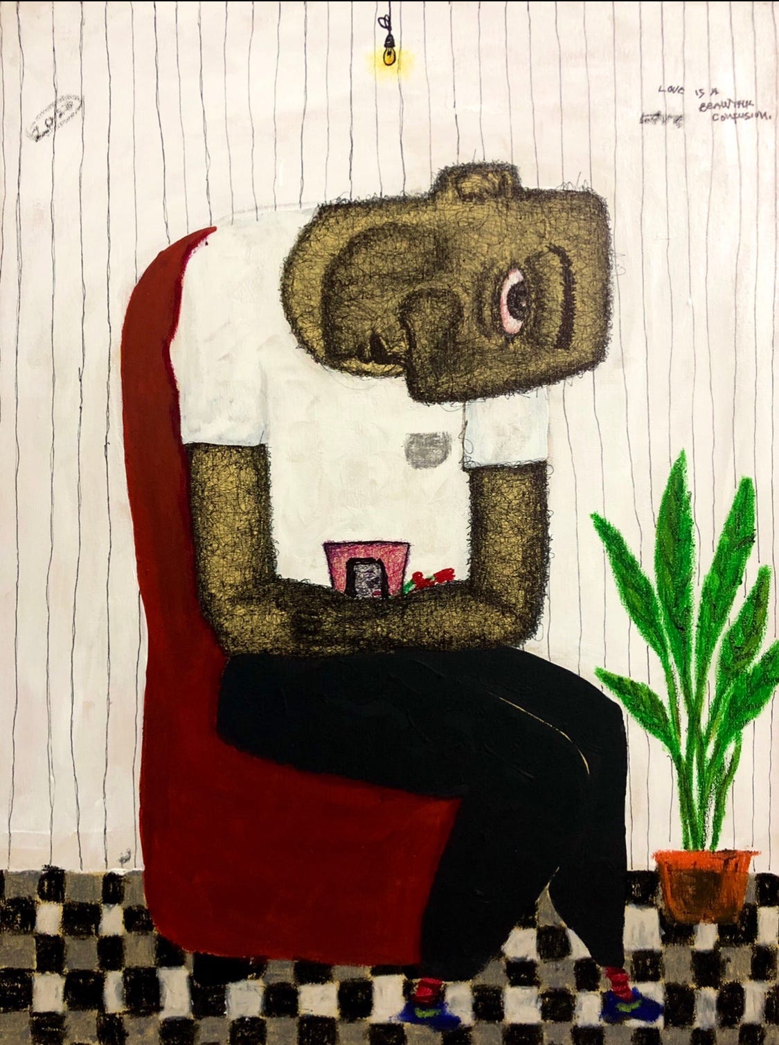 love is a beautiful confusion by Ayanfe for men's mental health