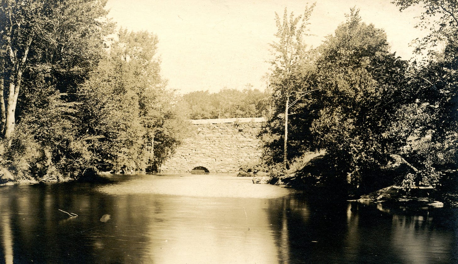 High bridge view from the river
