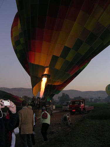 Our balloon inflates Our balloon inflates
