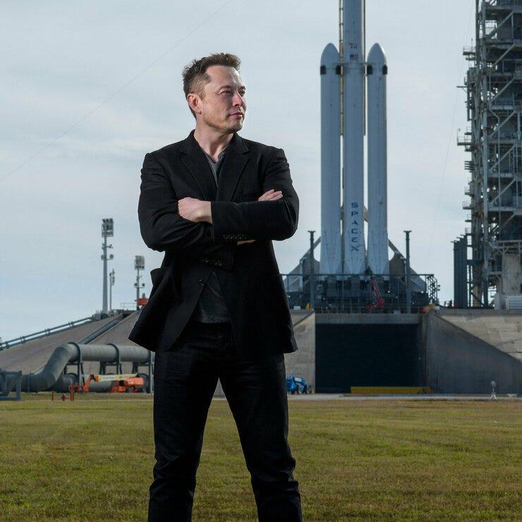 Elon Musk at SpaceX